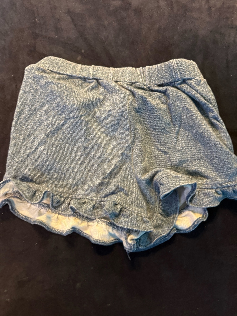 Posh Peanut Blue Heather Kids Shorts